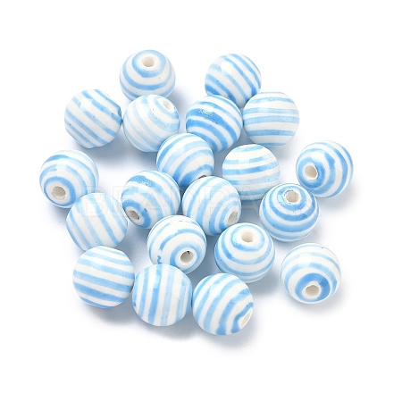Handmade Porcelain Beads PORC-C009-05G-1