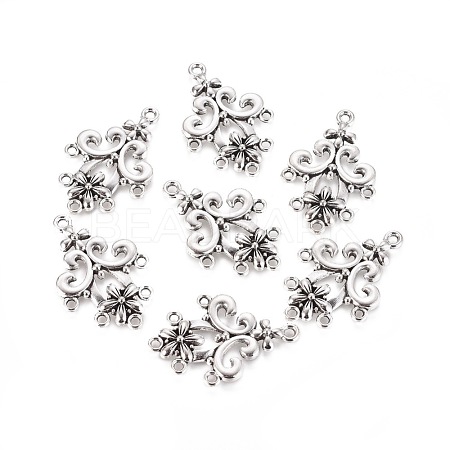 Tibetan Style Alloy Chandelier Component EA8536Y-1