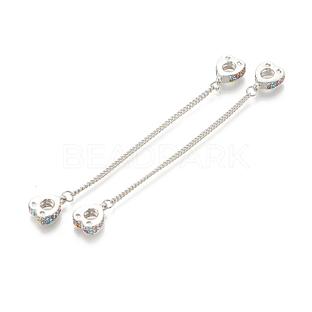 Alloy European Stopper Beads X-MPDL-S066-001-1
