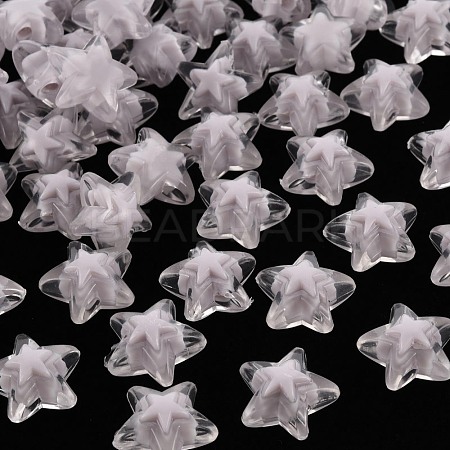 Transparent Acrylic Beads TACR-S152-11A-06-1