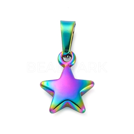 Ion Plating(IP) 304 Stainless Steel Charms STAS-I127-067M-1