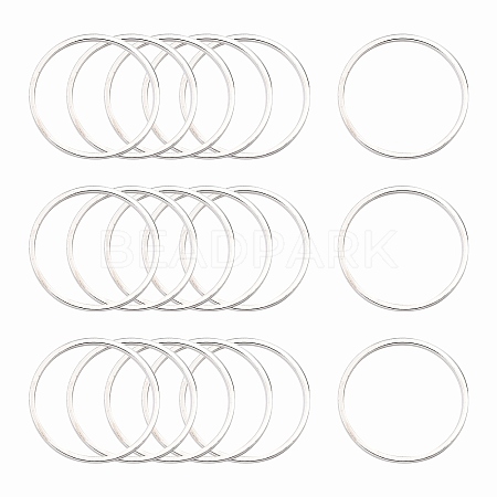 Brass Linking Rings KK-S327-06S-20mm-1