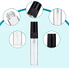 Mini Refillable Glass Spray Bottles MRMJ-BC0002-12B-4