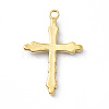 PVD Vacuum Plating 201 Stainless Steel Enamel Pendants X-STAS-J401-VC998-2