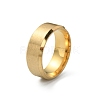 201 Stainless Steel Plain Band Ring for Men Women RJEW-WH0010-06E-MG-1