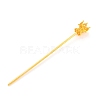 Alloy Hair Stick Findings FIND-O002-01G-1