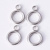 304 Stainless Steel Toggle Clasps STAS-P190-09-2