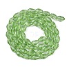 Transparent Glass Beads Strands EGLA-N013-T10mm-D13-2