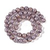 Handmade Gold Sand Lampwork Beads LAMP-Z009-01L-3