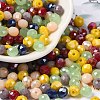 Glass Beads EGLA-A034-LM6mm-31-4