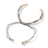 Adjustable Polyester Braided Cord Bracelet Making AJEW-JB00892-07-3