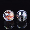 Round Handmade Blown Glass Globe Ball Bottles BLOW-R002-14mm-AB-2