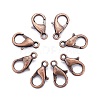 Zinc Alloy Lobster Claw Clasps E102-NFR-1