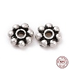 925 Sterling Silver Bead Caps STER-D036-20AS-01-1