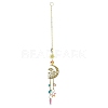 Brass Hanging Suncatchers HJEW-P018-A03-1