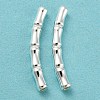 925 Sterling Silver Tube Beads STER-Z004-04E-2