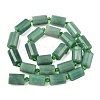 Natural Green Aventurine Beads Strands G-G453-E07-10x14mm-3