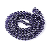 Drawbench Transparent Glass Beads Strands GLAD-Q012-8mm-17-2