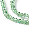 Electroplate Glass Beads Strands LS-EGLA-R048-2mm-10-4