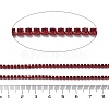 Iron Rhinestone Glass Cup Chain CH-U001-01J-3