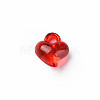 Transparent Acrylic Pendants MACR-N013-035-3