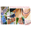 DIY Evil Eye Jewelry Making Finding Kit DIY-TA0003-71-22