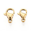 304 Stainless Steel Lobster Claw Clasps STAS-T065-9mm-34G-1