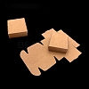 30Pcs Eco-Friendly Square Folding Kraft Paper Shipping Box CON-CJ0001-18-2
