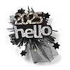 New Year's party Iron Hair Clip OHAR-R102-01L-1