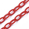 Opaque Acrylic Cable Chains SACR-N010-001E-4