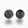 316 Surgical Stainless Steel European Beads STAS-P212-18B-05-1