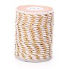 4-Ply Polycotton Cord with Metallic Thread X1-OCOR-Z003-D33-1