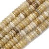 Natural Topaz Jade Beads Strands G-G329-A08-3x8mm-3