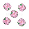 Oil Painting Style Resin Cabochons CRES-P019-01C-1