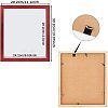 Wood Picture Frame DIY-WH0162-11C-2
