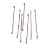 Non-Tarnish 304 Stainless Steel Connector Charms STAS-Q323-04G-P-1