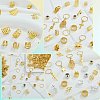 200Pcs Iron Hair Coil Cuffs X1-AJEW-SZC0021-02G-6