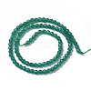 Natural Green Onyx Agate Beads Strands G-F596-12B-3mm-2