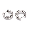 Tarnish Resistant 201 Stainless Steel Huggie Hoop Earrings EJEW-O095-05-26-2