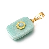 Natural Mixed Stone Pendants G-T151-02-3