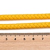 Braided Leather Cord with Core WL-F009-6mm-01-3