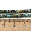 Natural African Turquoise(Jasper) Beads Strands G-C084-D03-02-5
