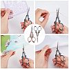 2R13 Staainless Steel Embroidery Scissors TOOL-WH0139-35-6