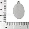 304 Stainless Steel Pendants STAS-L277-03B-P-3