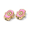 Ion Plating(IP) 304 Stainless Steel Enamel Beads STAS-Q318-10D-2