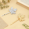 8Pcs 2 Colors Iron & Alloy Hair Bobby Pins PHAR-HY0001-13-4