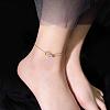 Stainless Steel Charm Anklets for Women WG18C2B-32-1