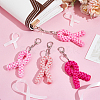 4Pcs Polyester & Spandex Penedant Decoration KEYC-PH01547-2
