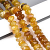 Natural Agate Beads Strands G-N356-01A-18-1