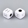 Opaque Acrylic Beads SACR-T035-03H-3